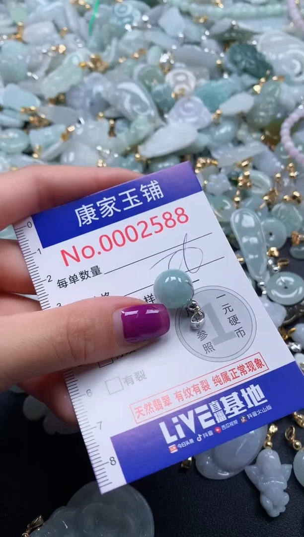 颈饰未镶嵌翡翠2588