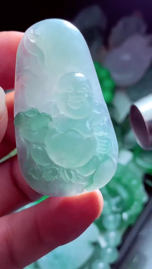 未镶嵌定制翡翠怡*?翡翠毛货定制