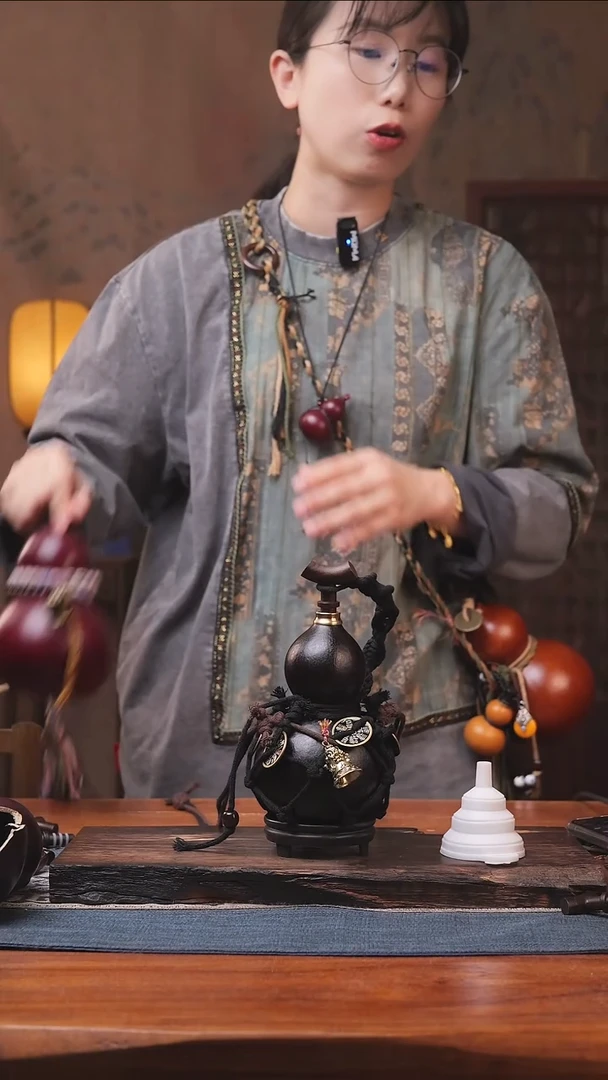 353号精品大漆葫芦防腐防渗装水茶酒
