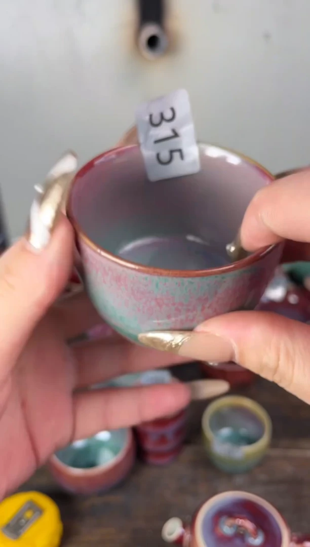 【闪购商品】摆件钧瓷手工茶器窑变