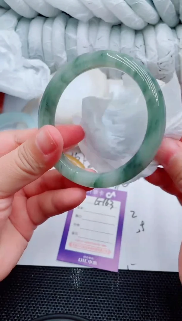 石英质玉手镯未镶嵌G163-58-59