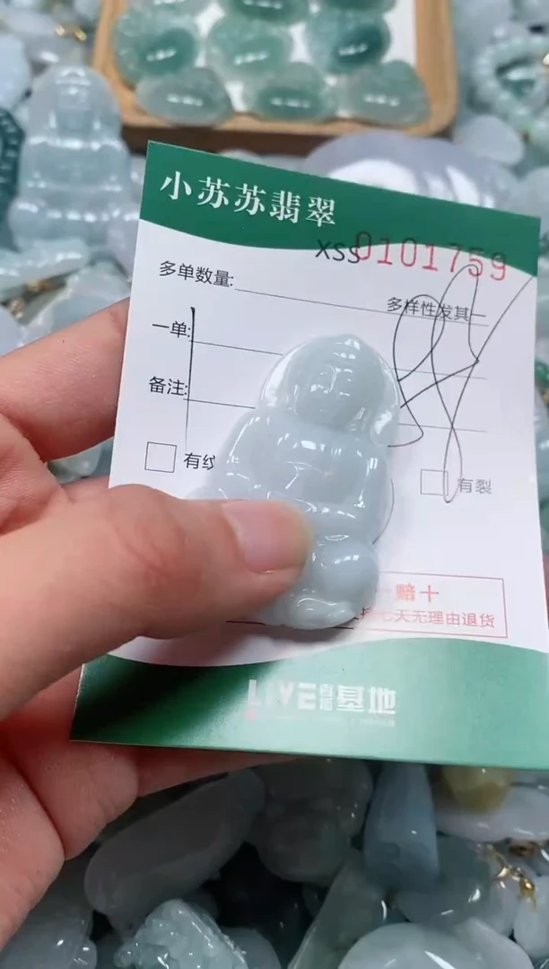 【闪购商品】翡翠颈饰未镶嵌闪购商品0101759