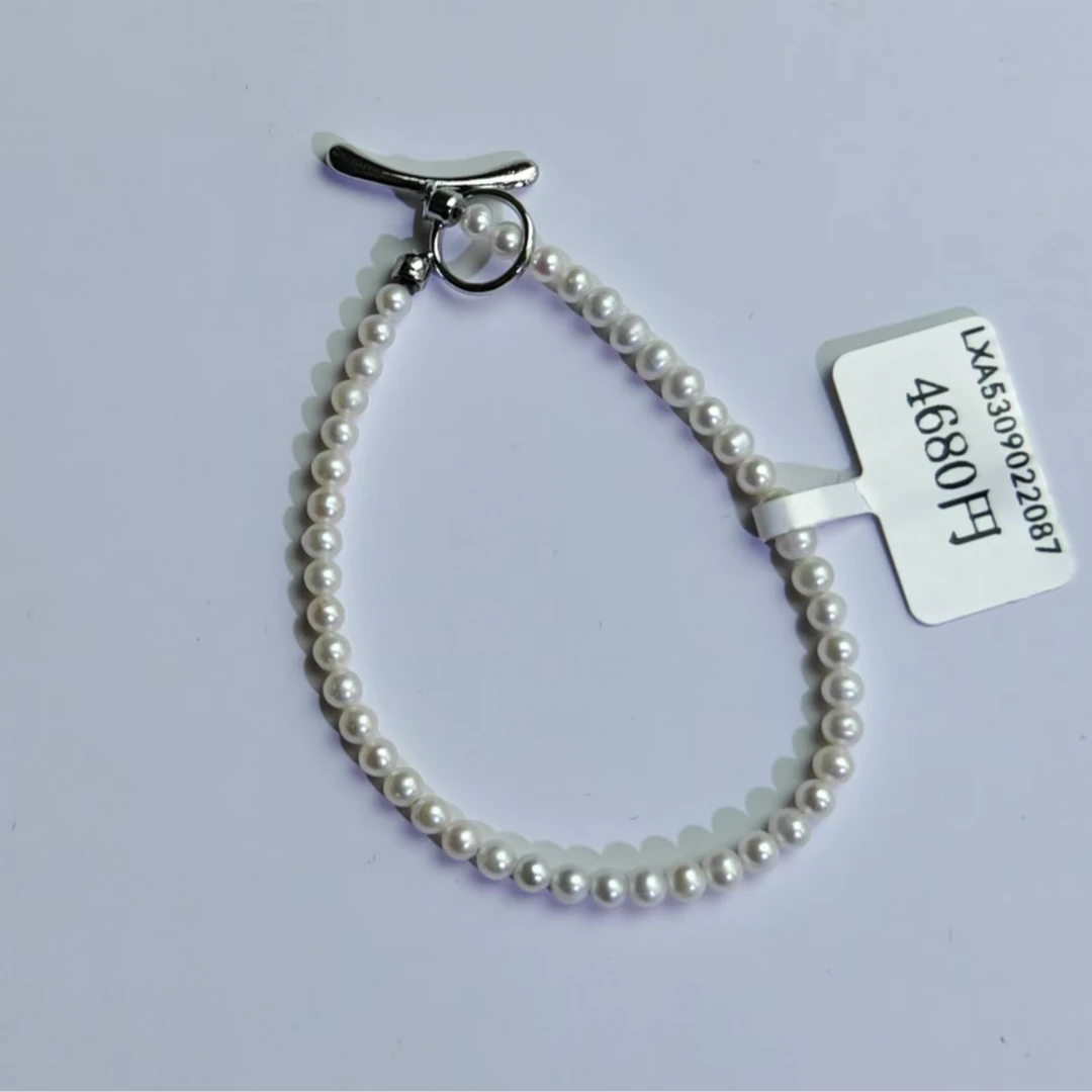 天然淡水珍珠手链l53