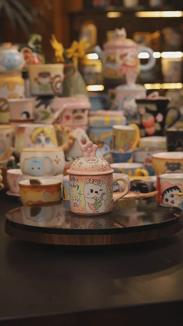 景德镇釉下彩绘设计师款式陶瓷