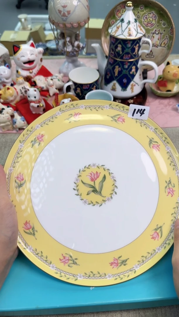 瓷片带原盒瓷片辰辰的瓷器好看到爆
