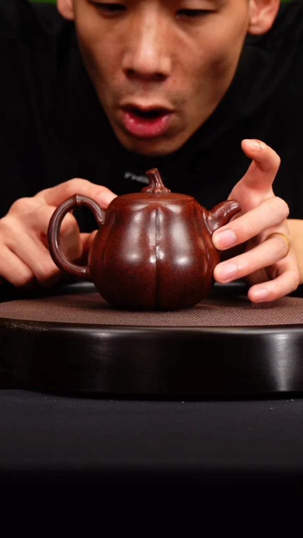 茶壶紫砂南瓜
