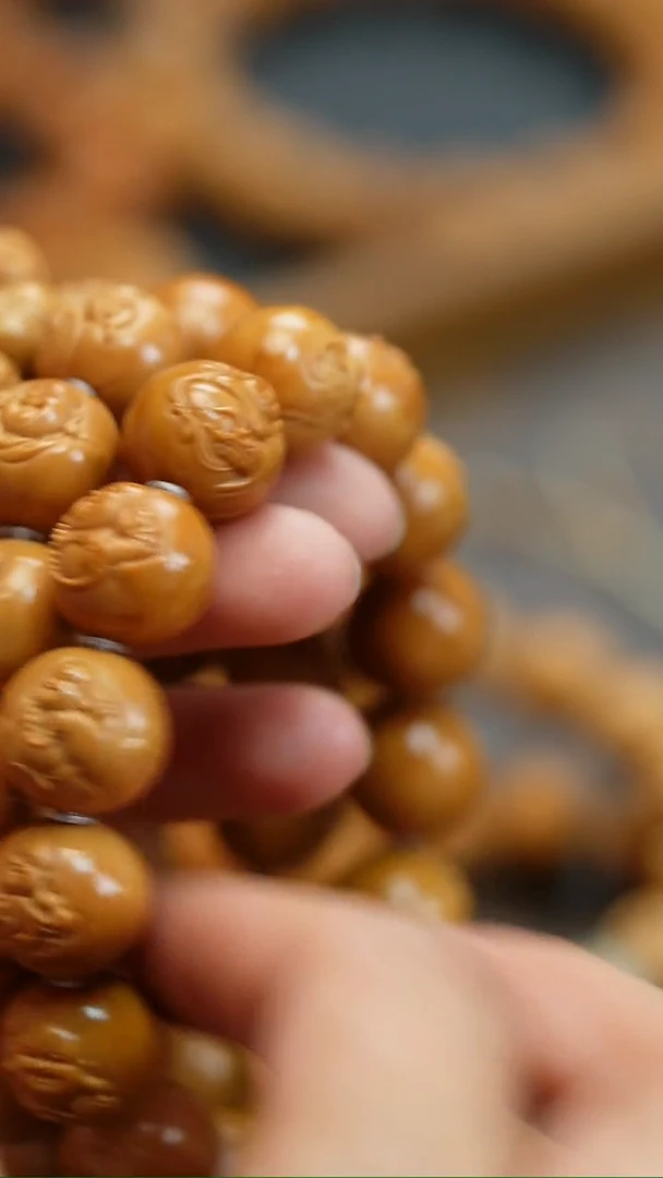 猴头核桃手串百态弥勒