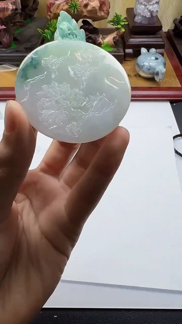 吊坠(不含链)未镶嵌翡翠1