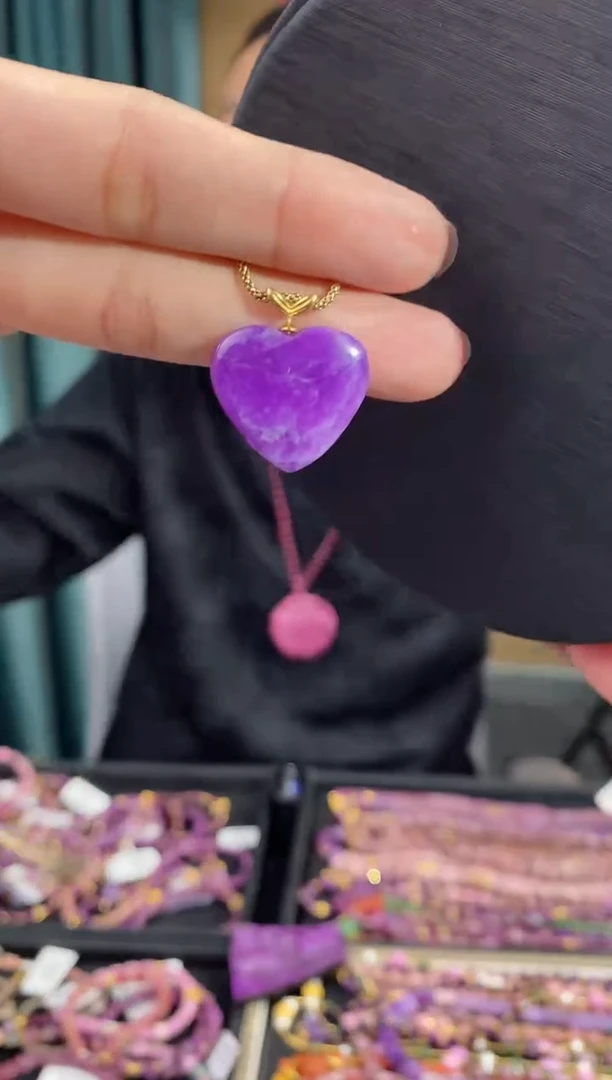 【闪购商品】苏纪石（舒俱来）吊坠(不含链)18K金镶嵌461