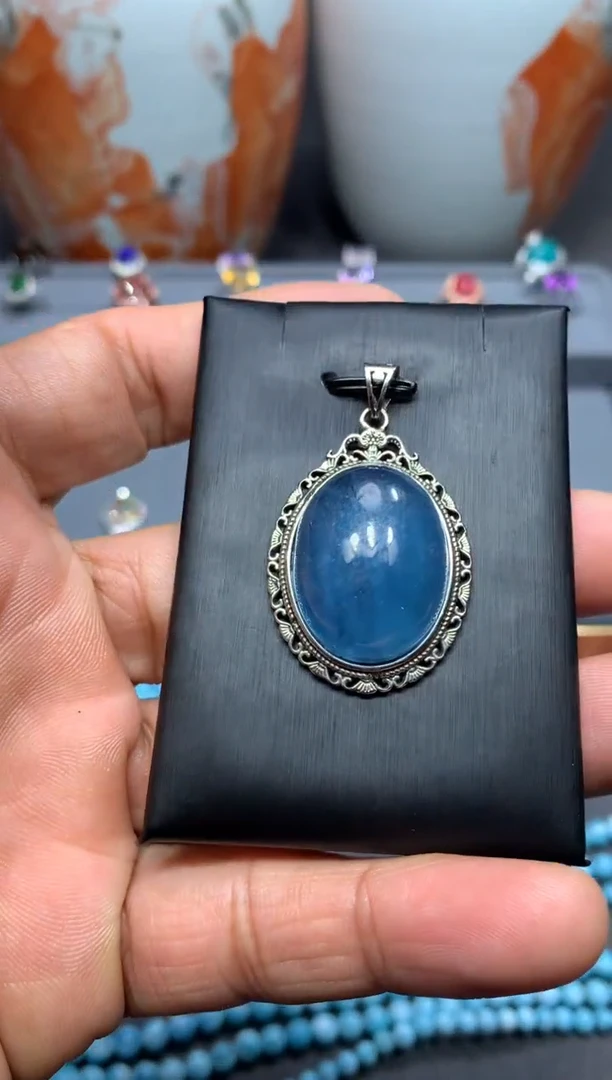 【闪购商品】海蓝宝石颈饰未镶嵌W78（随机性发货只发一单）