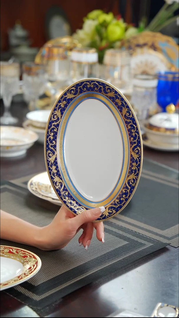 瓷片9英寸鱼盘 福利款