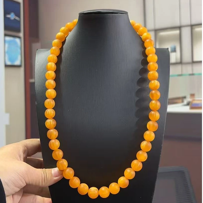 【高级定制】收藏级轻奢时尚设计黄色项链S57