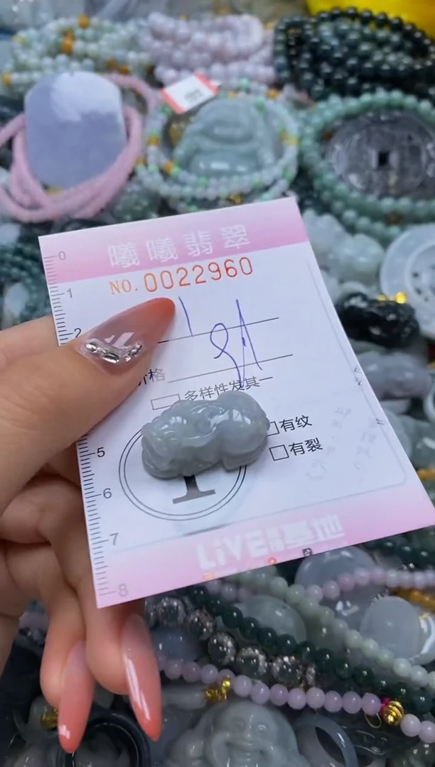 翡翠未镶嵌颈饰闪购0022960