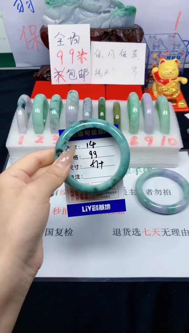 未镶嵌手镯翡翠14