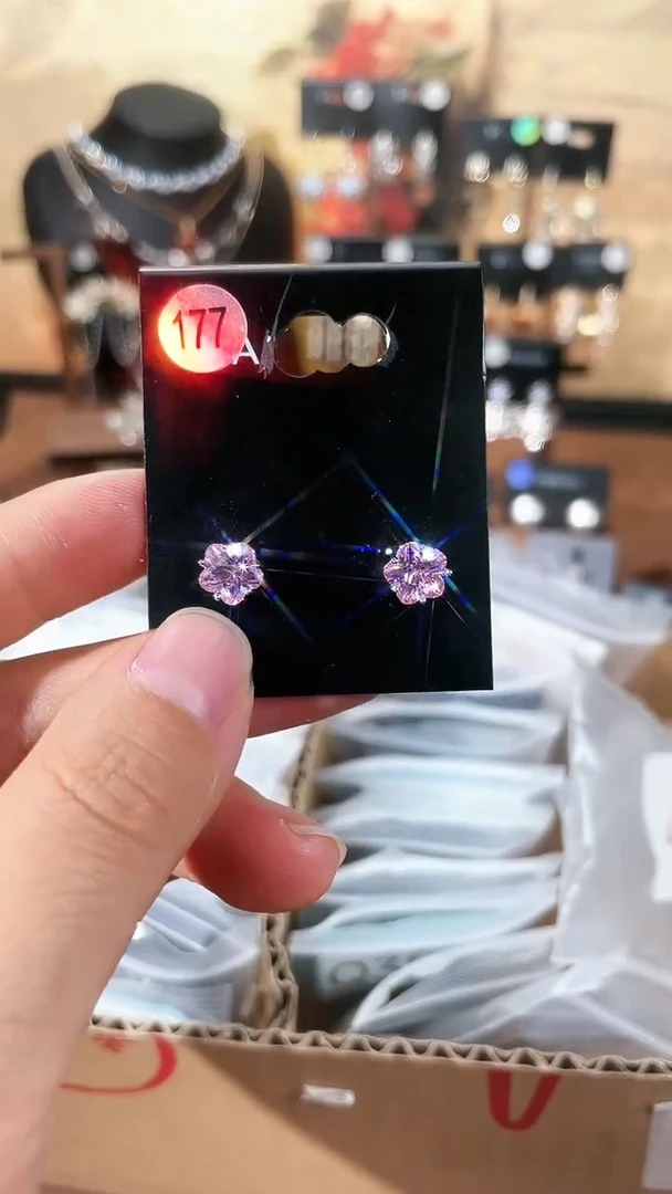 铜合金925银锆石豆177