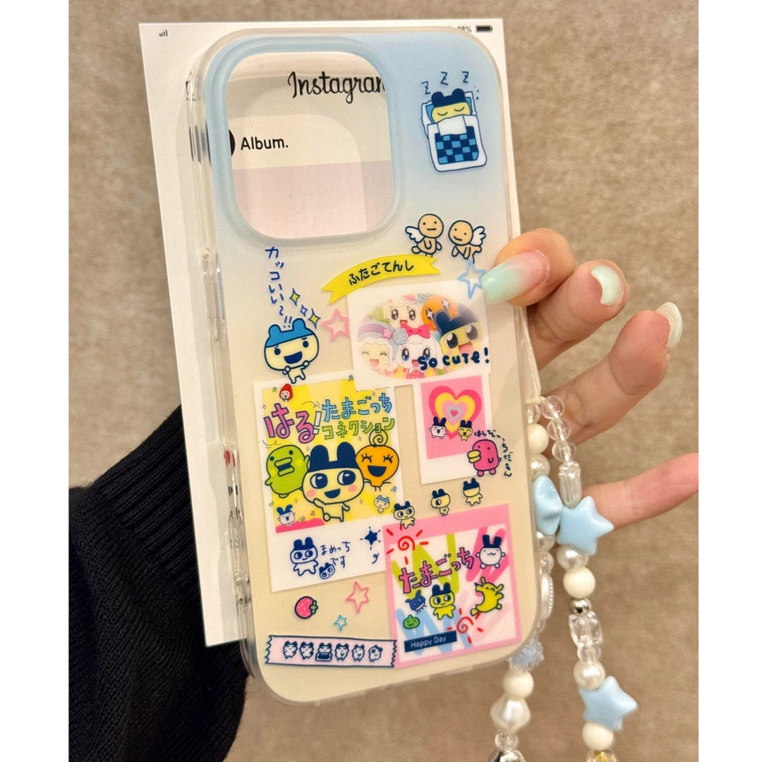 拓麻歌子适用苹果手机壳华为vivo小米荣耀oppo红米新款女全包软简