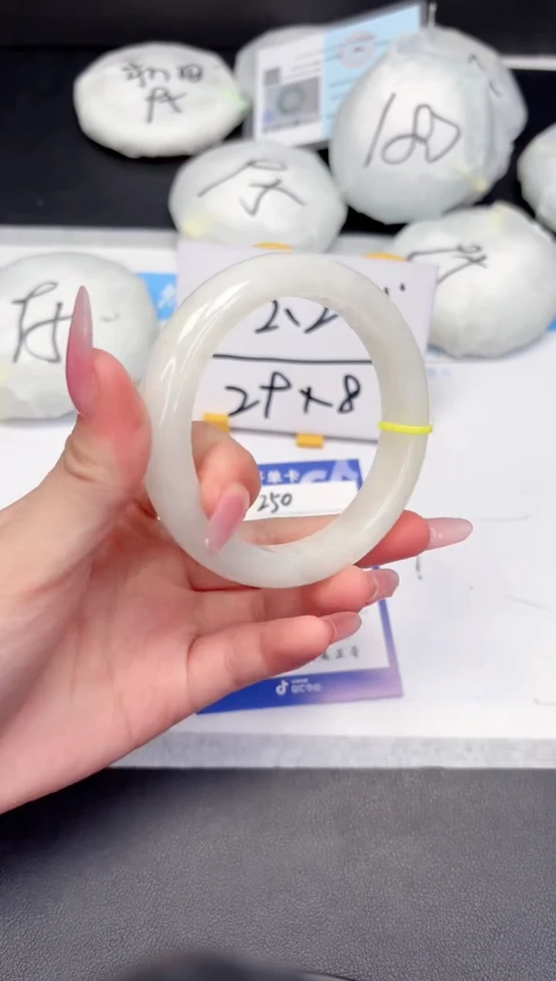 【闪购商品】和田玉（糖玉）手镯未镶嵌250-60.3