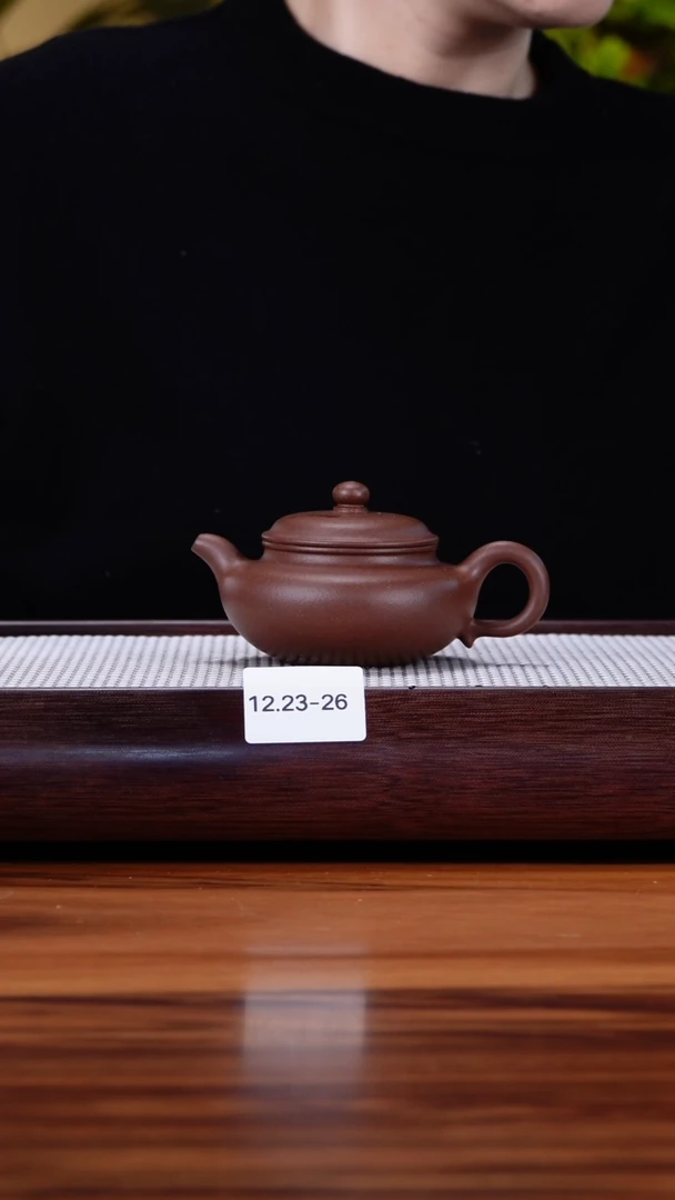 茶壶紫砂无***゜12.23-26   紫泥  仿古