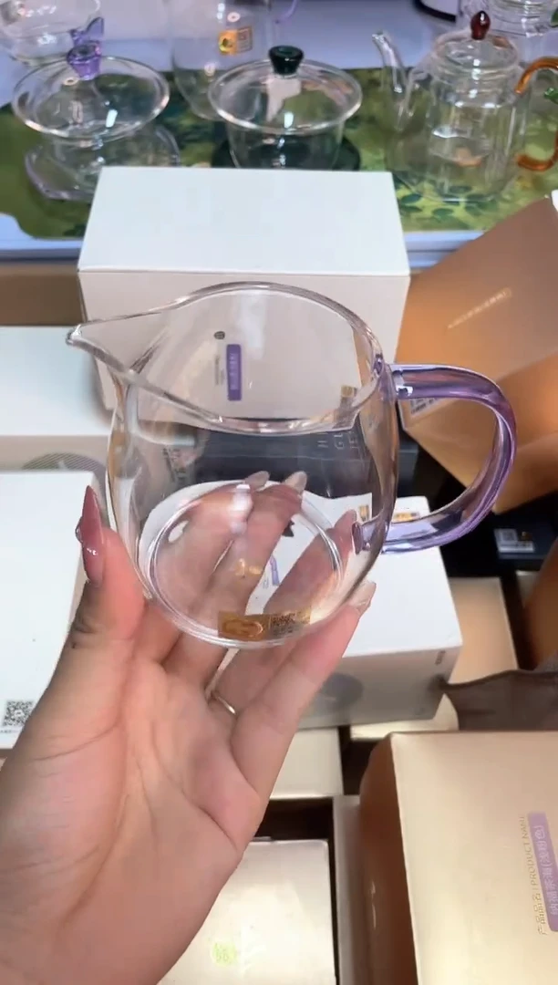 澄然浅紫色/金标样品微瑕