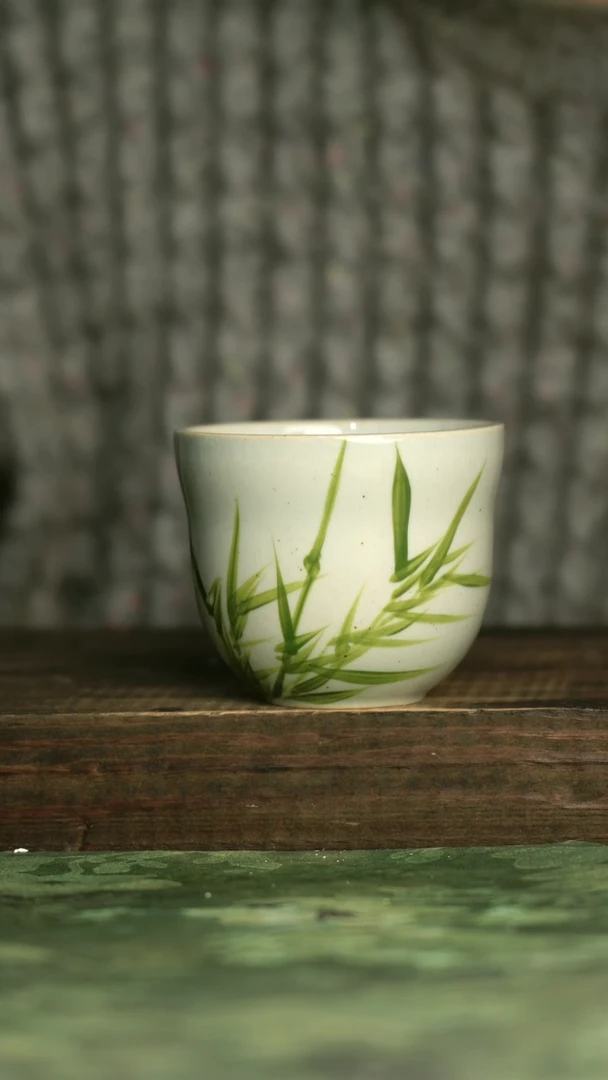 瓷器青诗集手工手绘瓷器