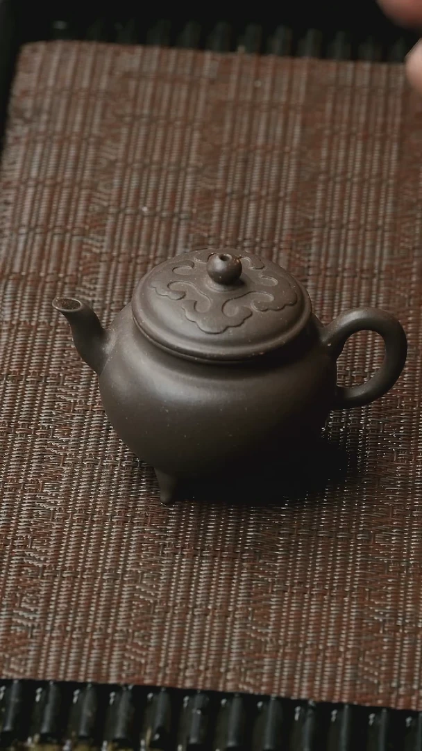 【闪购商品】紫砂茶壶五堂 大彬如意90cc