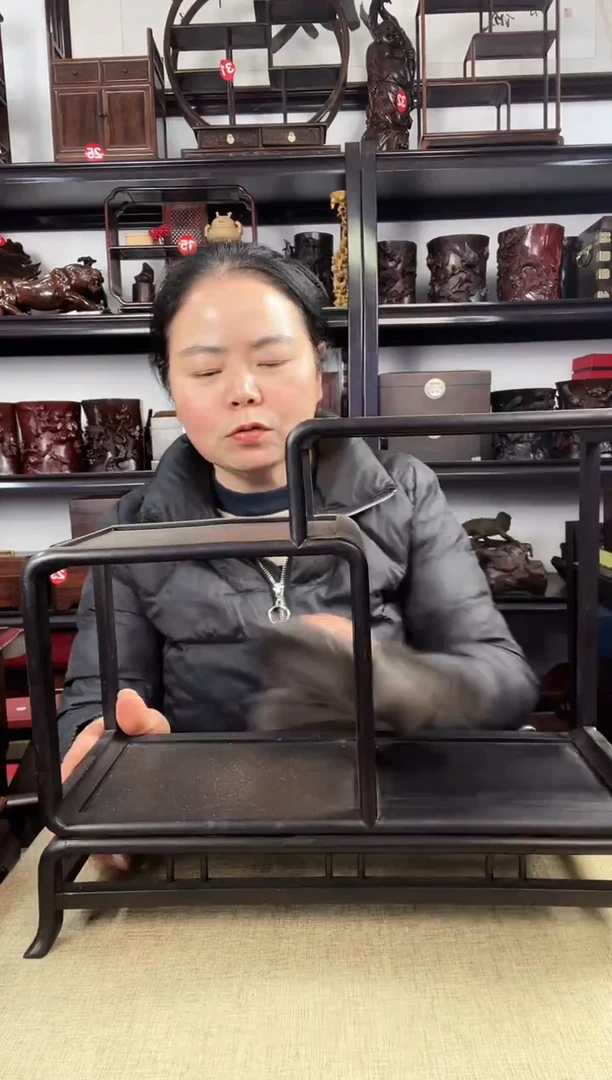 木瑕疵157老李红木工艺品