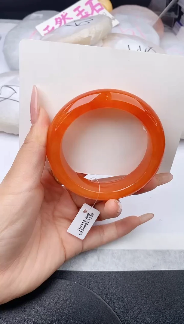 未镶嵌手镯石英质玉w54-HHB58+