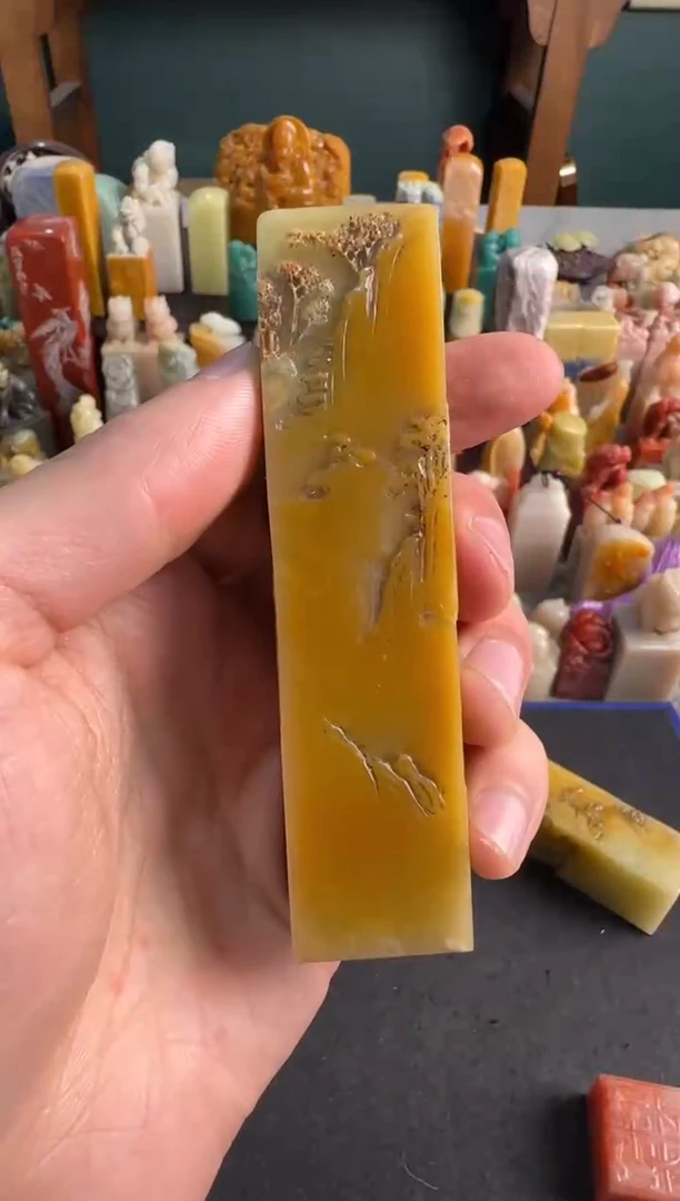 【闪购商品】青田石印石包四字2703