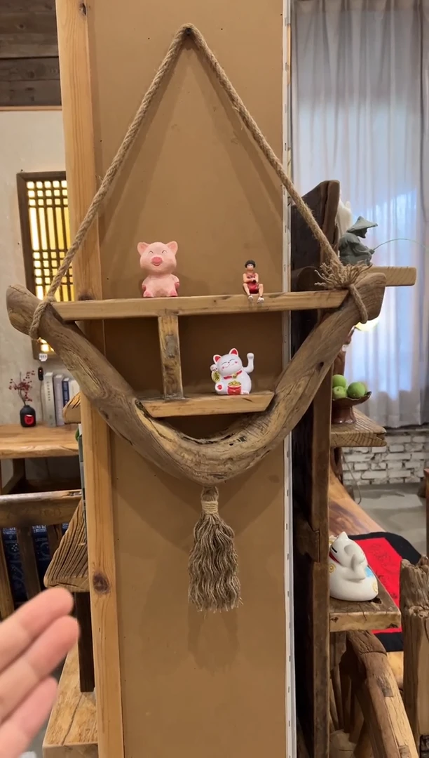 木（非红木类）牛锁头挂件