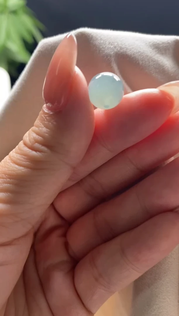 未镶嵌手链翡翠肥*散珠卡10MM圆珠