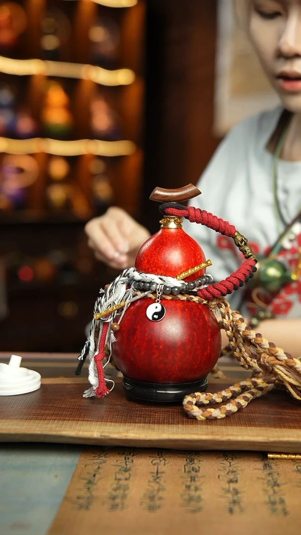 68号500ml左右非遗大漆酒葫芦