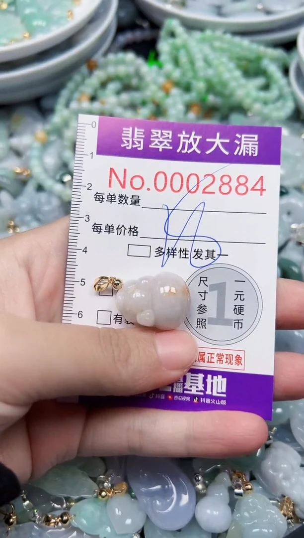 颈饰未镶嵌翡翠2884