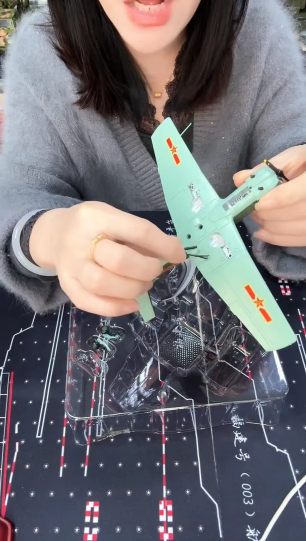 1/48飞机机模型初教六绿色
