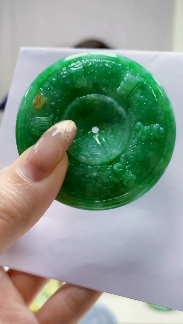 未镶嵌定制翡翠4829jw-毛货挂件86