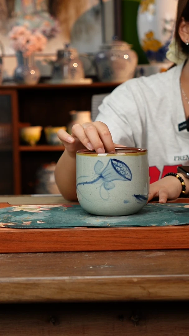 杯子夏日专享福利可乐杯凉水壶咖啡杯茶具（釉下彩）