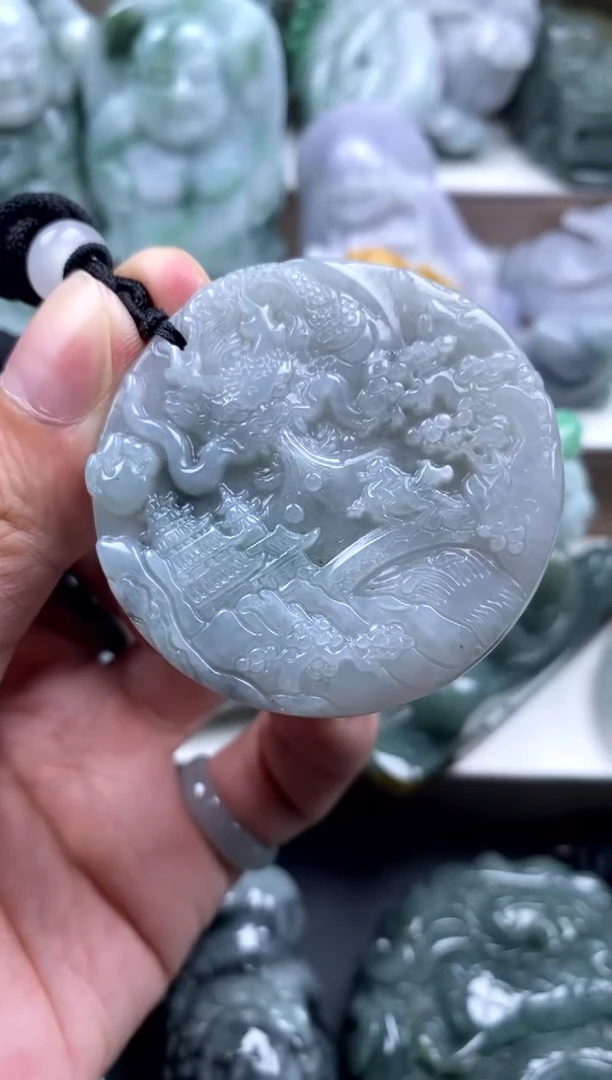 吊坠(不含链)未镶嵌翡翠1