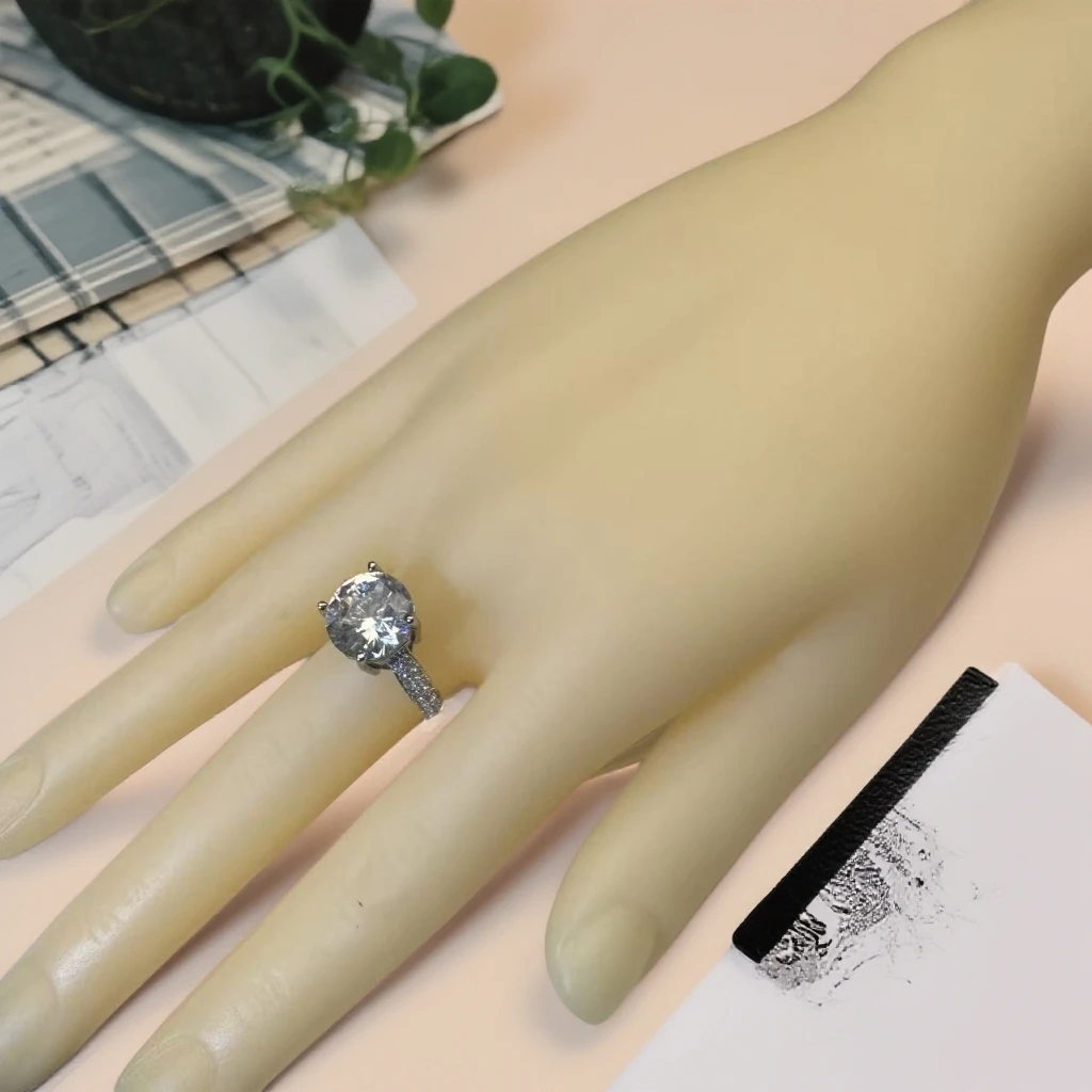 高端传承 精品系列 白色戒指 M8013