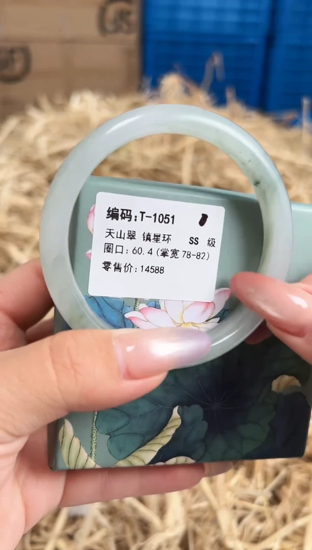 未镶嵌手镯石英质玉T-1051