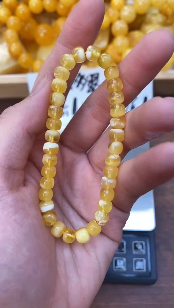 裸石琥珀未镶嵌天然琥珀蜜蜡