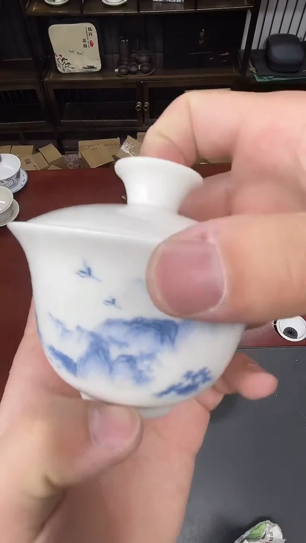 茶具临时链接瓷盖碗
