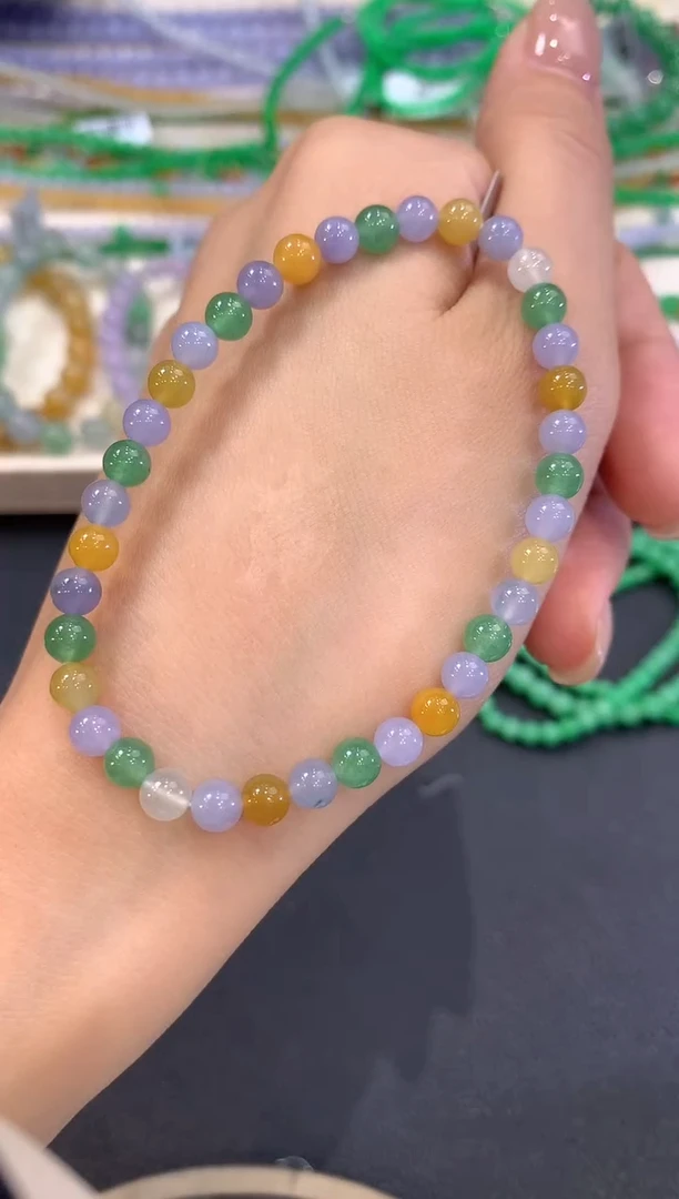 未镶嵌手串翡翠w178