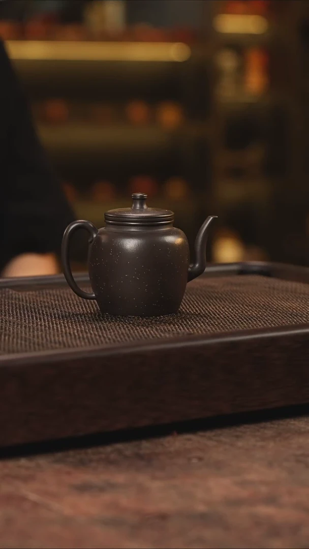 宜兴紫砂铺砂宫灯