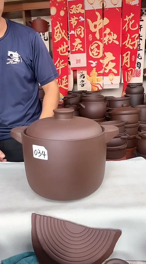 宜兴紫砂微瑕4升直筒034
