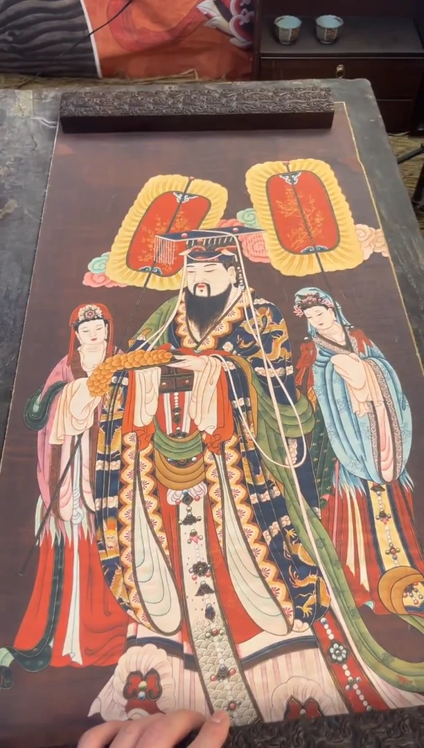 卷轴画大朱画院老六专属AA10