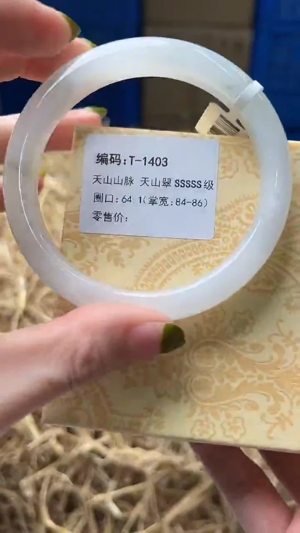 未镶嵌手镯石英质玉T1403