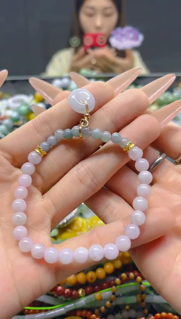 颈饰未镶嵌翡翠5MM