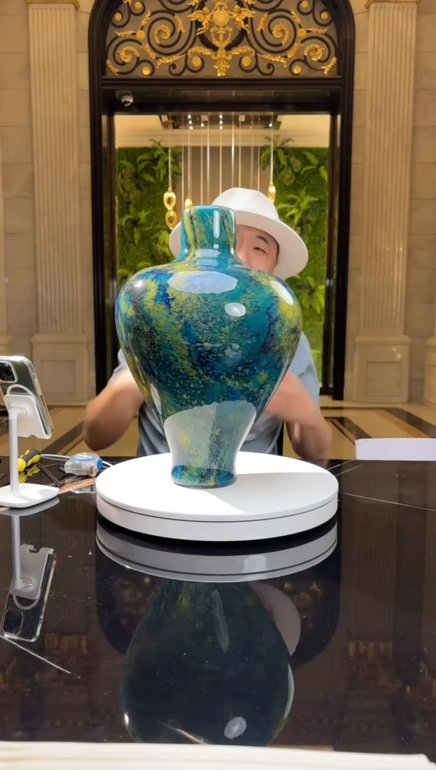 【闪购商品】摆件AJ06518艺术琉璃花器