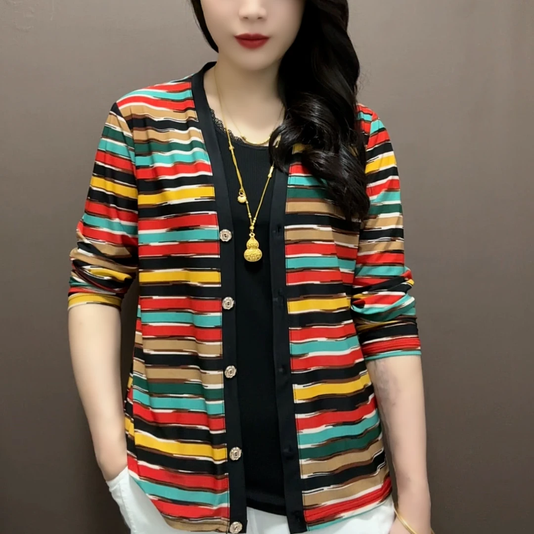 2025 夏季新款时尚减龄显瘦薄款开衫