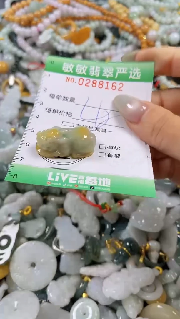 翡翠未镶嵌颈饰闪购0288162