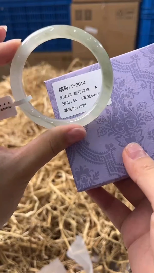 未镶嵌手镯石英质玉T-3014